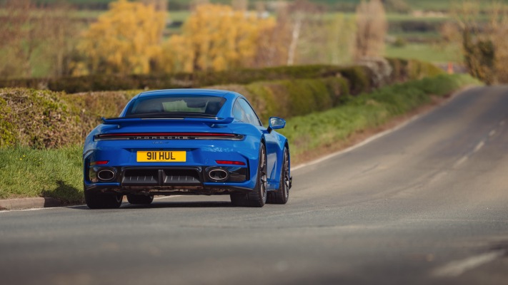 Porsche 911 Turbo S UK Version 2026. Desktop wallpaper