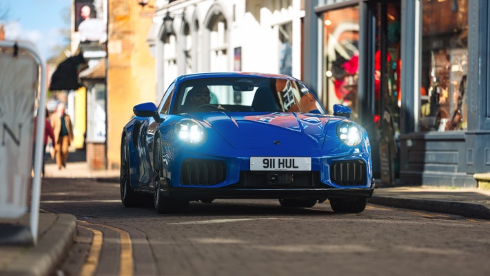 Porsche 911 Turbo S UK Version 2026. Desktop wallpaper