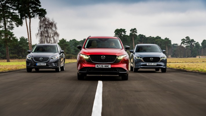 Mazda CX-5 UK Version 2026. Desktop wallpaper