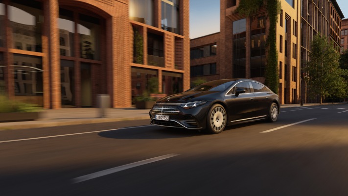 Mercedes-Benz EQS 2026. Desktop wallpaper