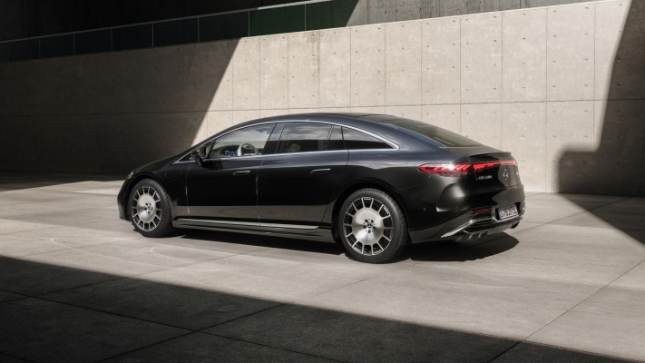 Mercedes-Benz EQS 2026. Desktop wallpaper