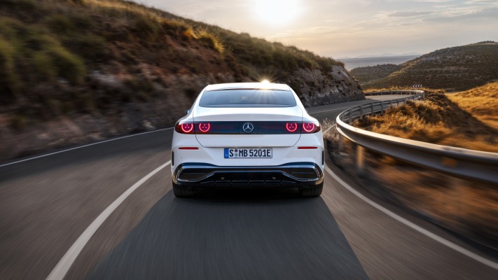 Mercedes-Benz C-Class EV 2027. Desktop wallpaper