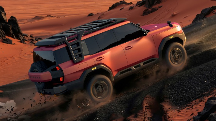 Nissan Terrano SUV PHEV Concept 2026. Desktop wallpaper