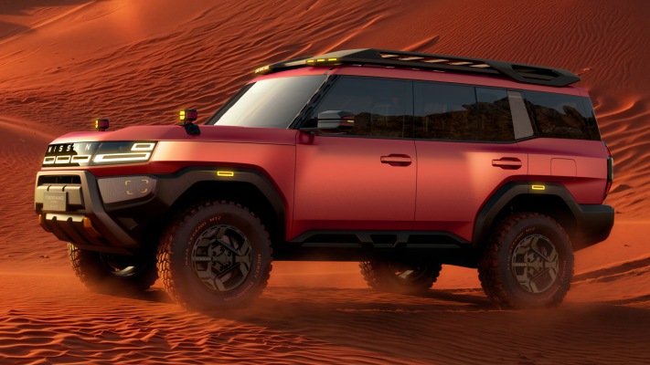 Nissan Terrano SUV PHEV Concept 2026. Desktop wallpaper