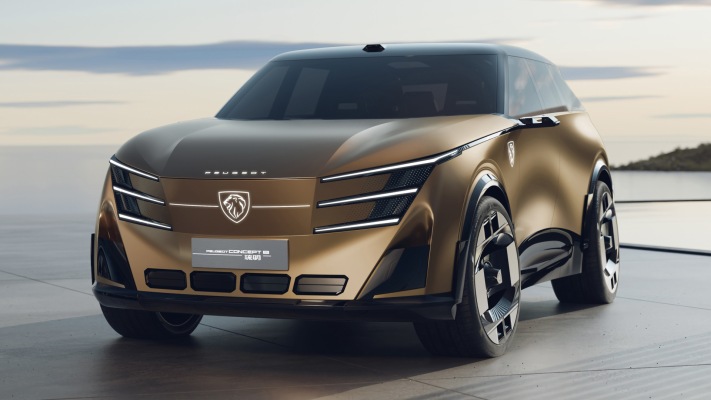 Peugeot 8 Concept 2026. Desktop wallpaper
