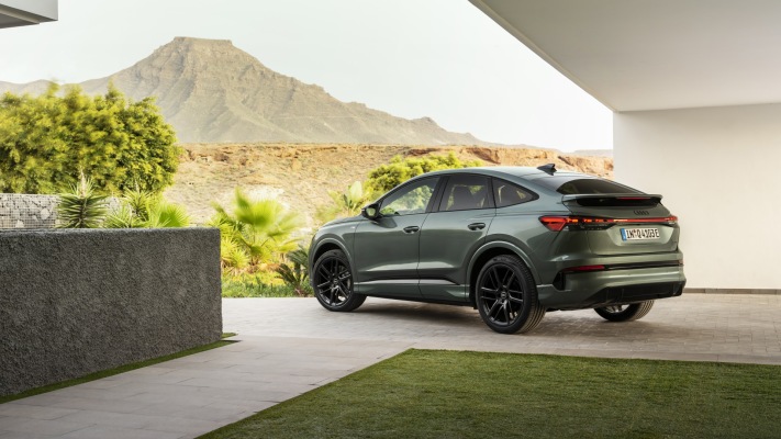 Audi Q4 Sportback e-tron 2027. Desktop wallpaper