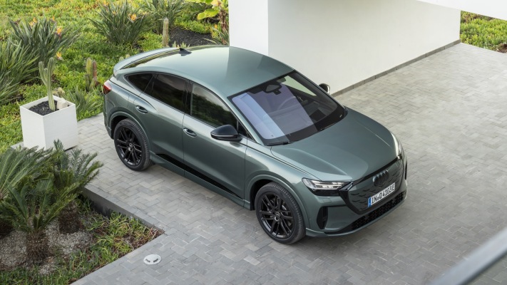 Audi Q4 Sportback e-tron 2027. Desktop wallpaper