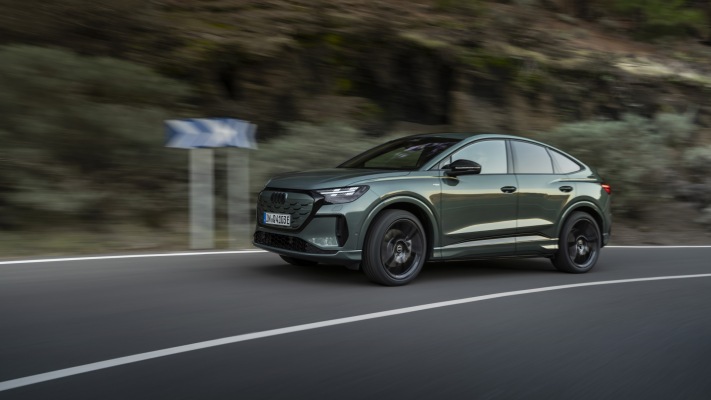 Audi Q4 Sportback e-tron 2027. Desktop wallpaper