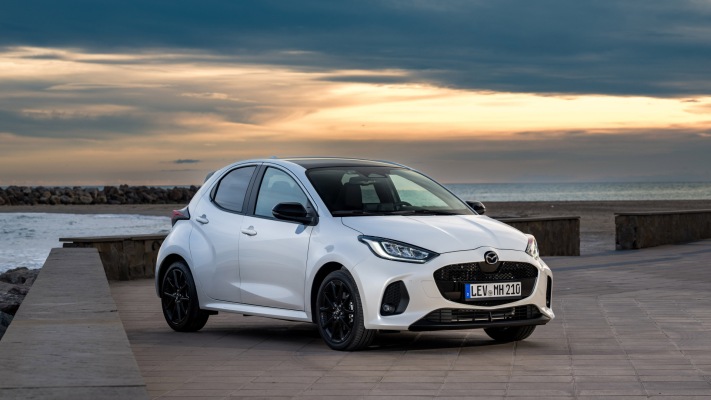 Mazda 2 Hybrid 2027. Desktop wallpaper