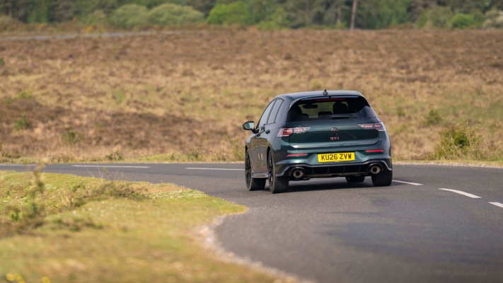 Volkswagen Golf GTI Edition 50 UK Version 2026. Desktop wallpaper