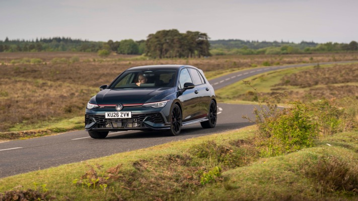 Volkswagen Golf GTI Edition 50 UK Version 2026. Desktop wallpaper