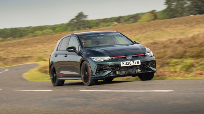 Volkswagen Golf GTI Edition 50 UK Version 2026. Desktop wallpaper