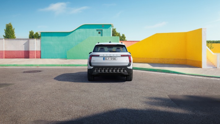 Skoda Epic 2027. Desktop wallpaper