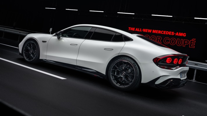 Mercedes-AMG GT 4-Door Coupé 2027. Desktop wallpaper