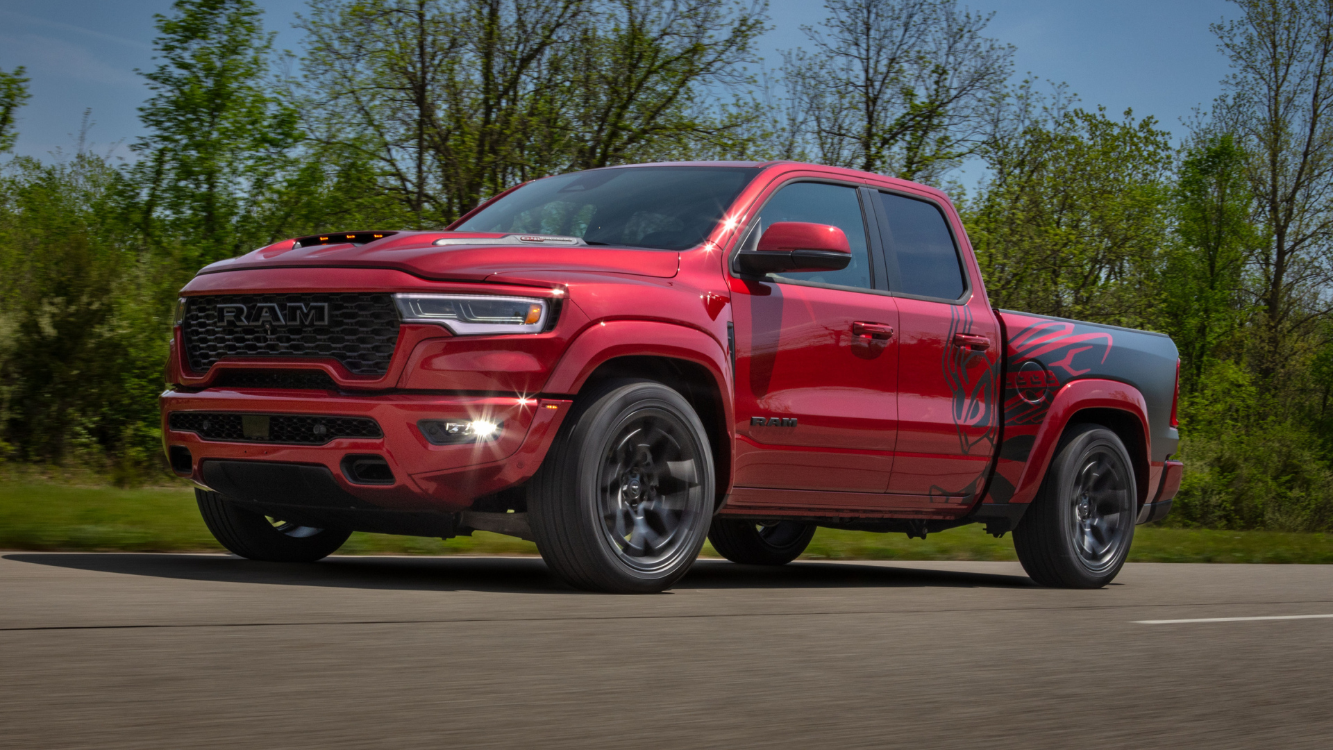 Ram 1500 Rumble Bee 392 2027. Desktop wallpaper