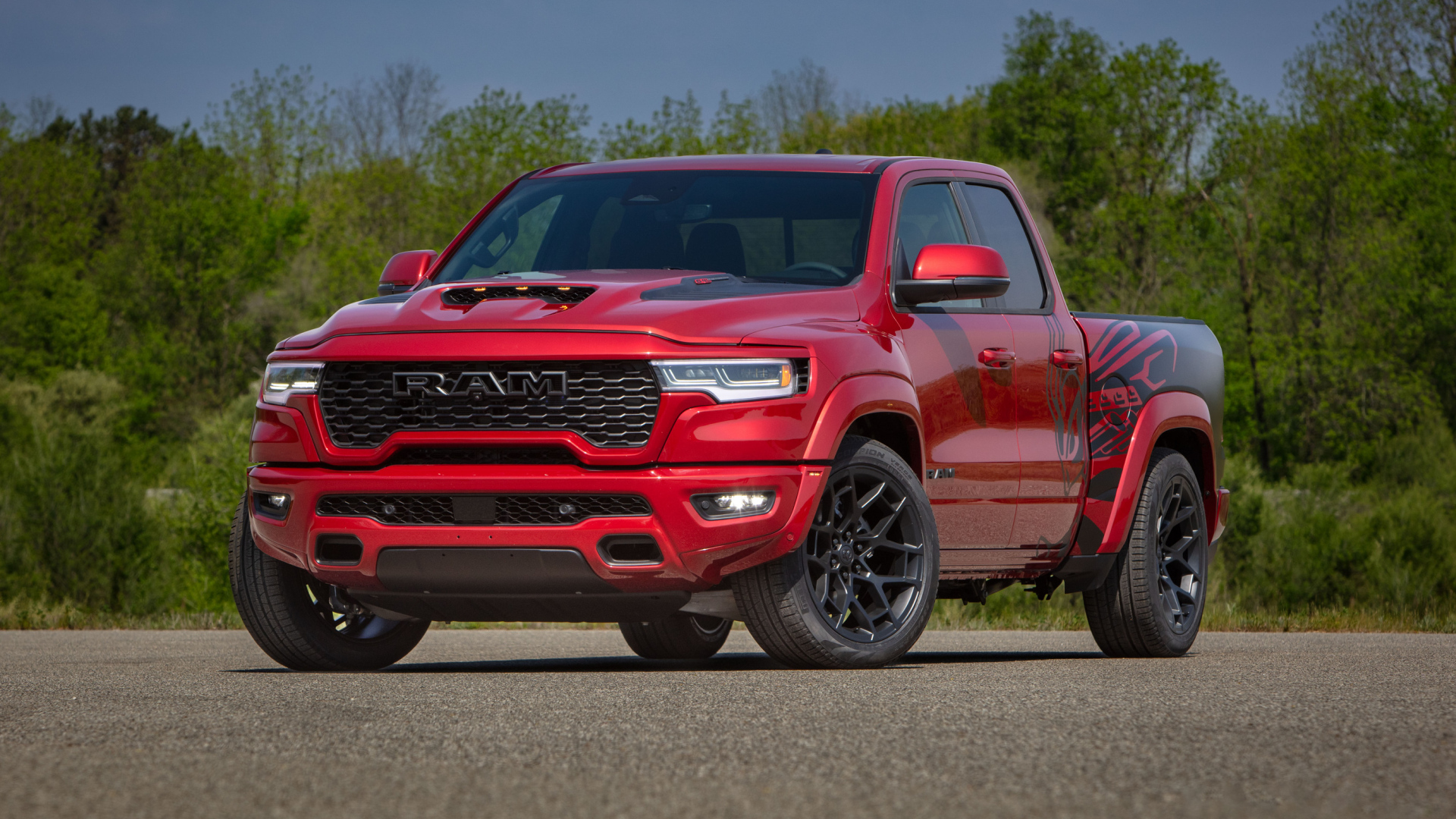 Ram 1500 Rumble Bee 392 2027. Desktop wallpaper