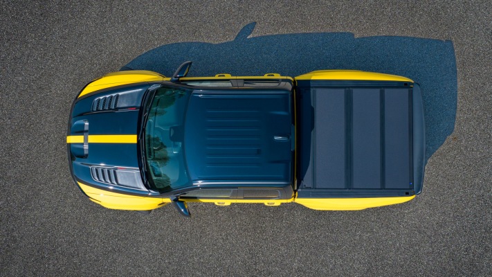 Ram 1500 Rumble Bee SRT 2027. Desktop wallpaper
