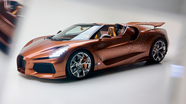 Bugatti W16 Mistral Le Retour du Jeune Prince 2026. Desktop wallpaper