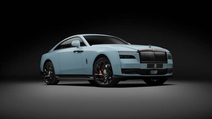 Rolls-Royce Spectre Black Badge Series 2 2027. Desktop wallpaper