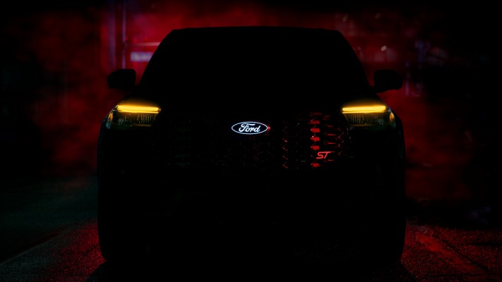 Ford Explorer ST Sinister Package 2027. Desktop wallpaper