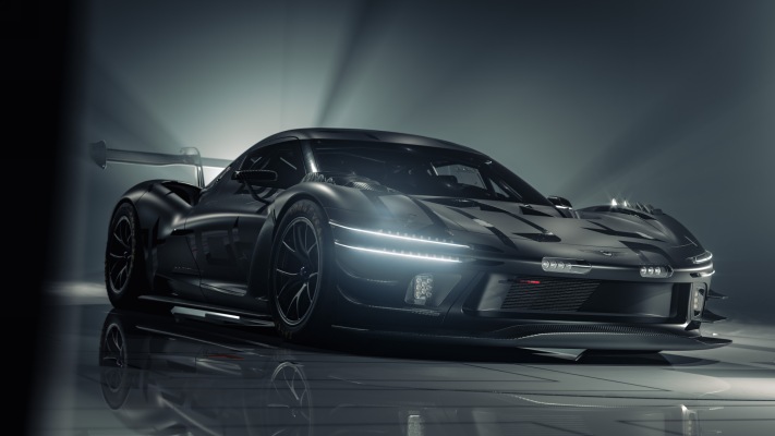Genesis Magma GT3 Concept 2026. Desktop wallpaper
