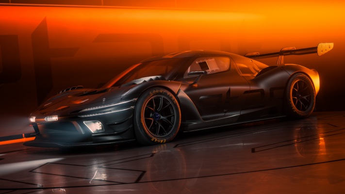 Genesis Magma GT3 Concept 2026. Desktop wallpaper