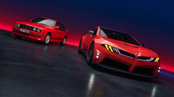 BMW M Concept Neue Klasse 2026. Desktop wallpaper