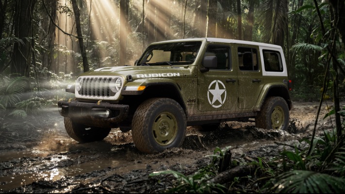 Jeep Wrangler Sarge 2027. Desktop wallpaper