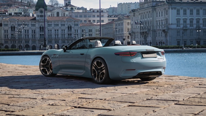 Maserati GranCabrio Folgore 2027. Desktop wallpaper