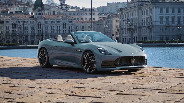 Maserati GranCabrio Folgore 2027. Desktop wallpaper