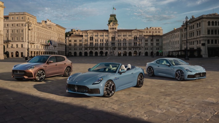 Maserati GranCabrio Folgore 2027. Desktop wallpaper