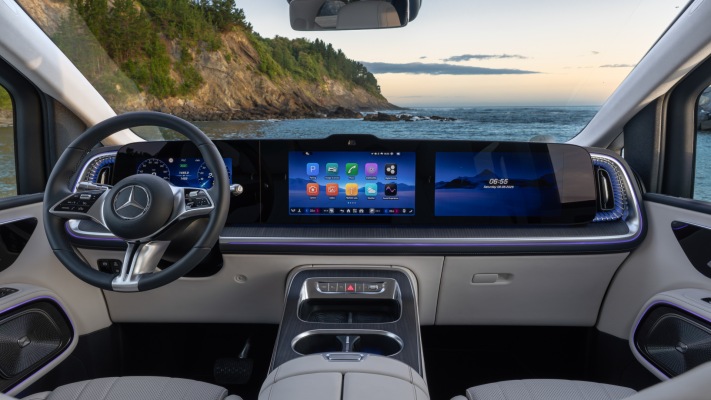 Mercedes-Benz VLE 2027. Desktop wallpaper