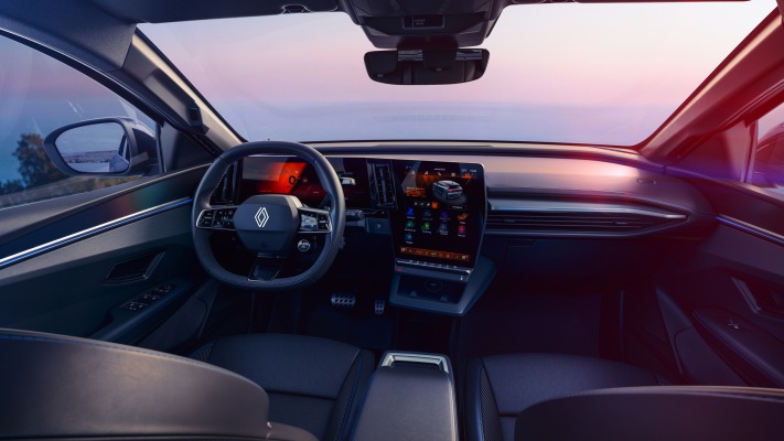 Renault Mégane E-Tech 2027. Desktop wallpaper
