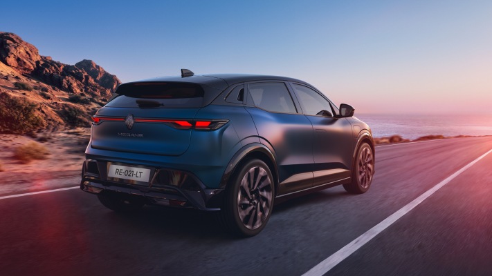 Renault Mégane E-Tech 2027. Desktop wallpaper