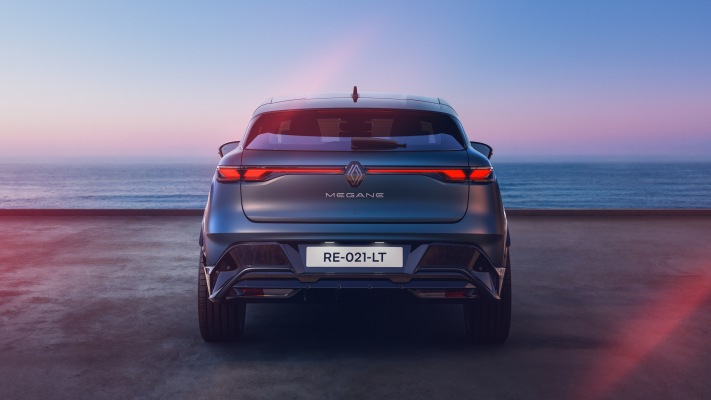 Renault Mégane E-Tech 2027. Desktop wallpaper
