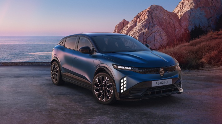 Renault Mégane E-Tech 2027. Desktop wallpaper