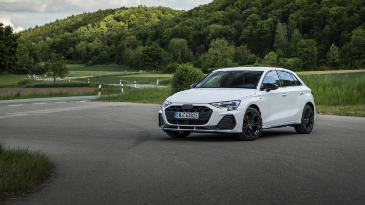 Audi A3 Sportback e-hybrid 2027. Desktop wallpaper