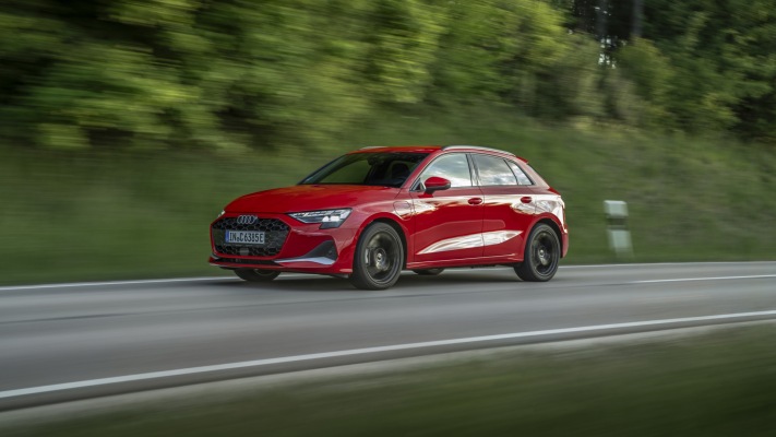 Audi A3 Sportback e-hybrid 2027. Desktop wallpaper