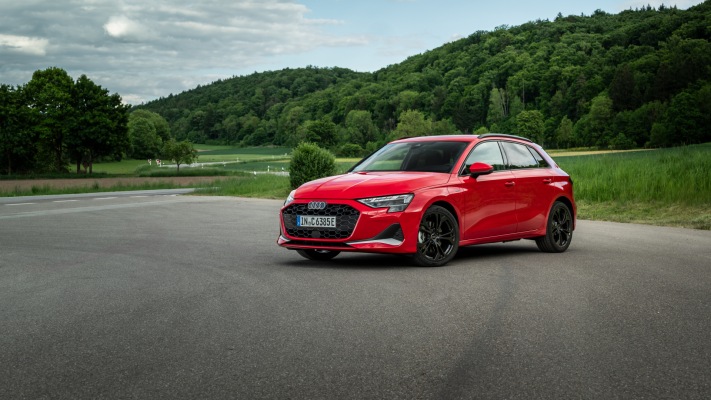 Audi A3 Sportback e-hybrid 2027. Desktop wallpaper