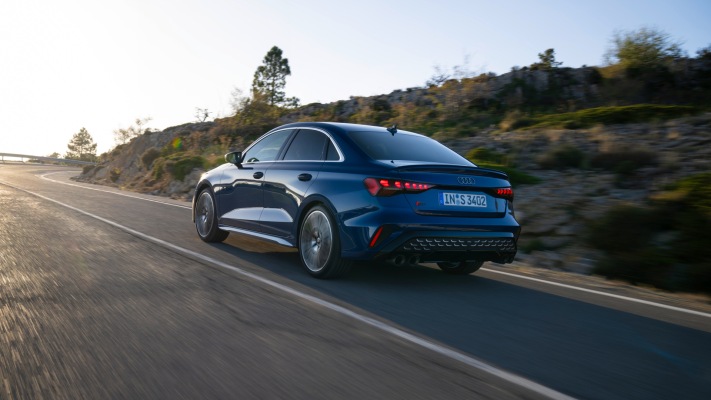 Audi S3 Sedan 2027. Desktop wallpaper