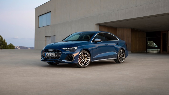 Audi S3 Sedan 2027. Desktop wallpaper