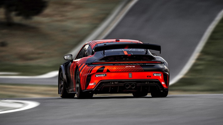 Porsche 911 GT4 R 2027. Desktop wallpaper