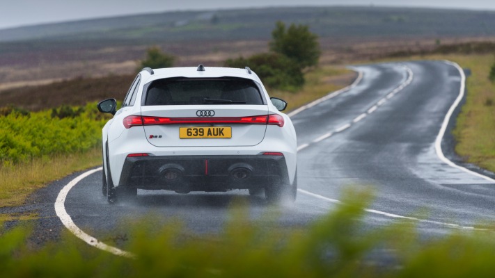 Audi RS 5 Avant UK Version 2026. Desktop wallpaper