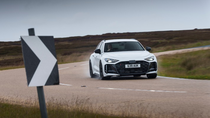 Audi RS 5 Avant UK Version 2026. Desktop wallpaper