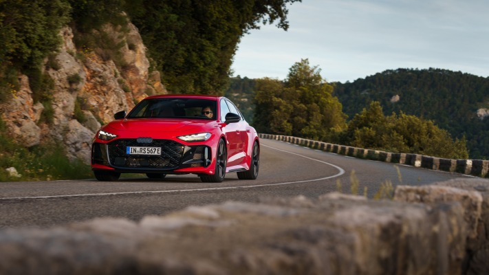 Audi RS 5 Sedan UK Version 2026. Desktop wallpaper