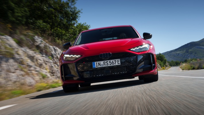 Audi RS 5 Sedan UK Version 2026. Desktop wallpaper