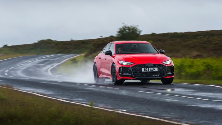Audi RS 5 Sedan UK Version 2026. Desktop wallpaper