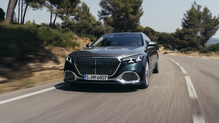 Mercedes-Maybach S 680 2027. Desktop wallpaper