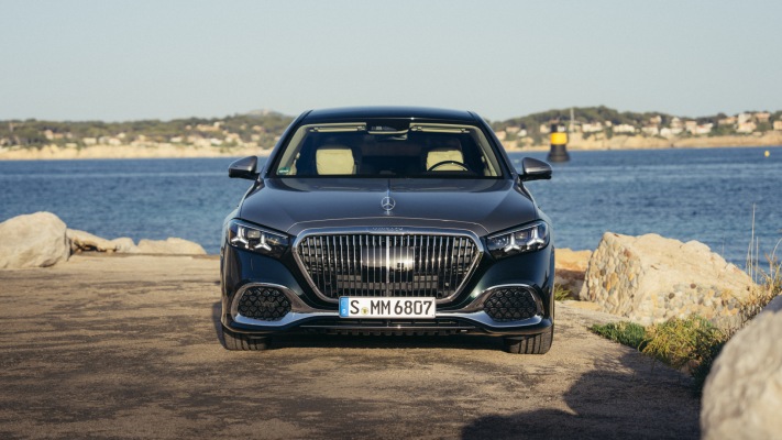 Mercedes-Maybach S 680 2027. Desktop wallpaper