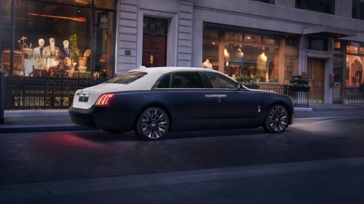 Rolls-Royce Ghost Savile Row 2026. Desktop wallpaper